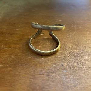 Handmade brass ring
